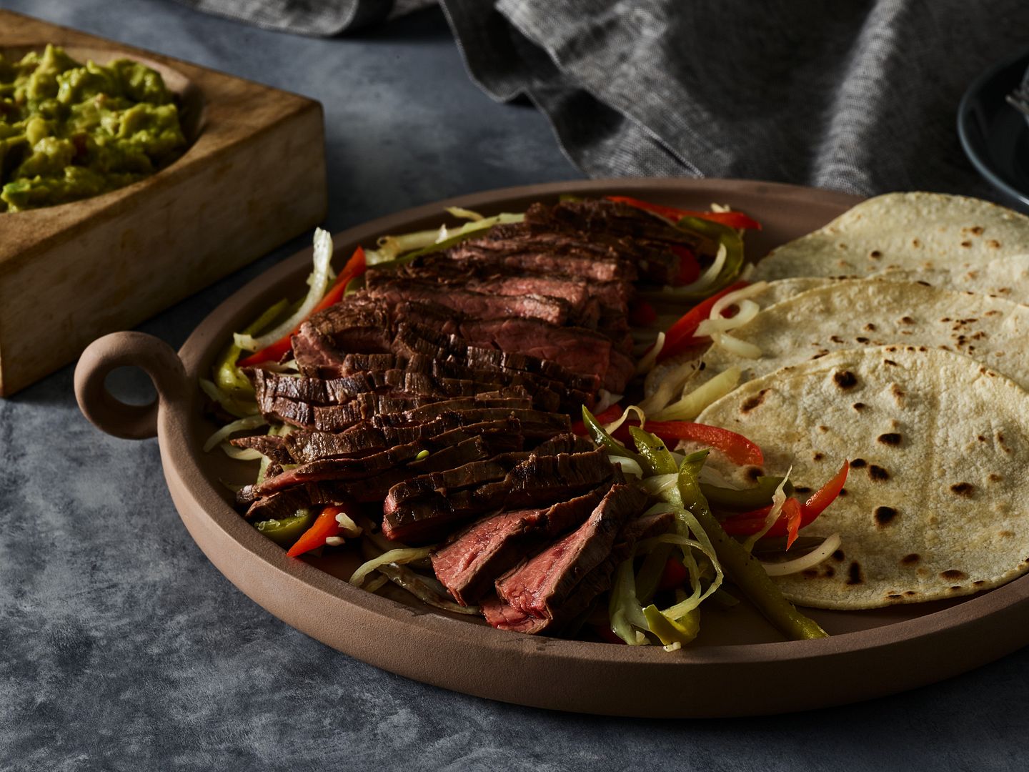 Panhandle Sous Vide Flank Steak Fajitas