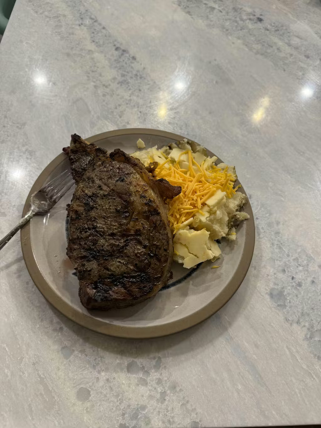 Ribeye Steak (Bone-in) | Premium Oklahoma Dry-Aged Sim-Angus Beef A&K Land and Cattle