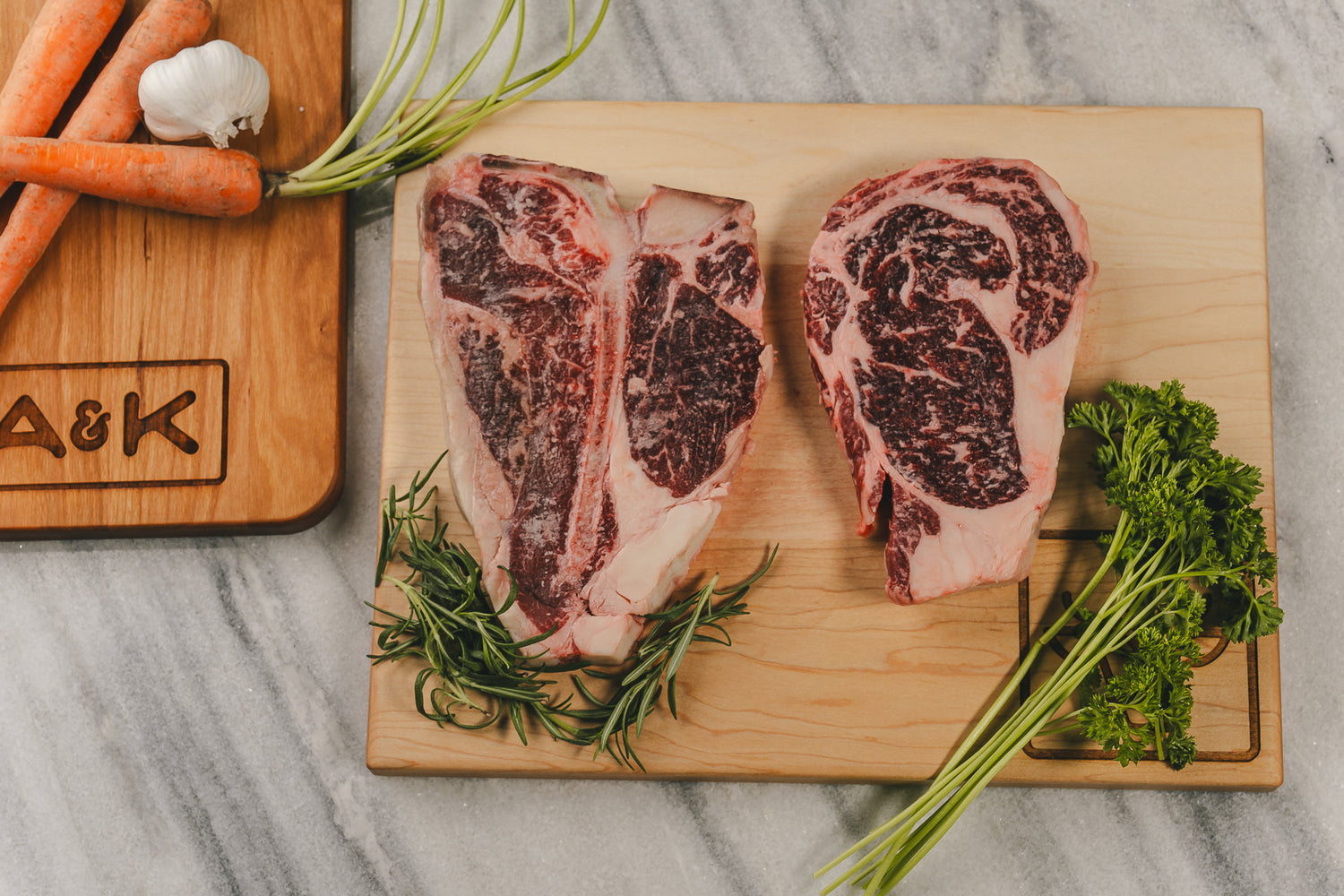 Porterhouse Steak – 1 steak (Avg. 2.0–2.4 lbs)