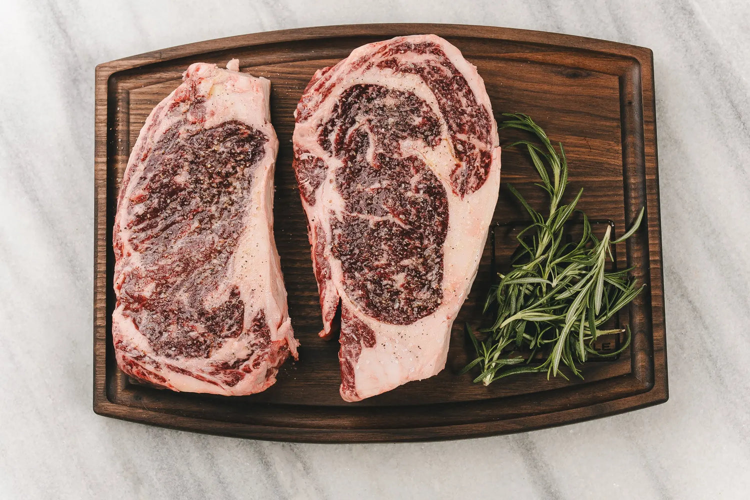 A&K Land & Cattle – Ribeye Steak, Oklahoma farm-raised dry-aged beef, shipped frozen nationwide.