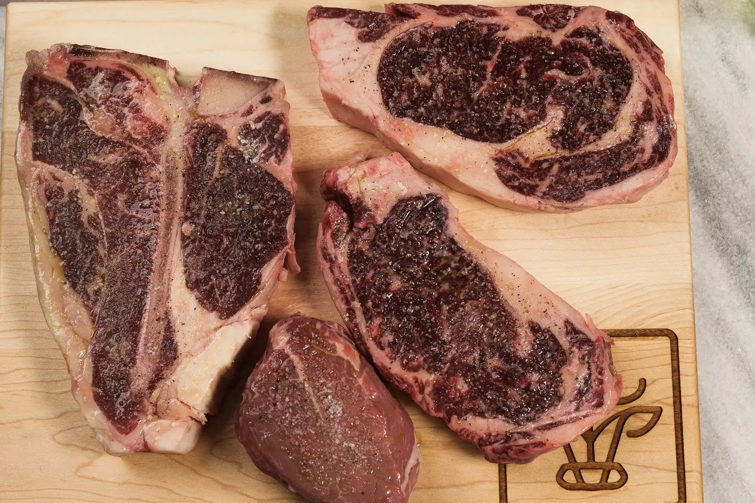 A&K Land & Cattle – Ribeye Steak, Oklahoma farm-raised dry-aged beef, shipped frozen nationwide.