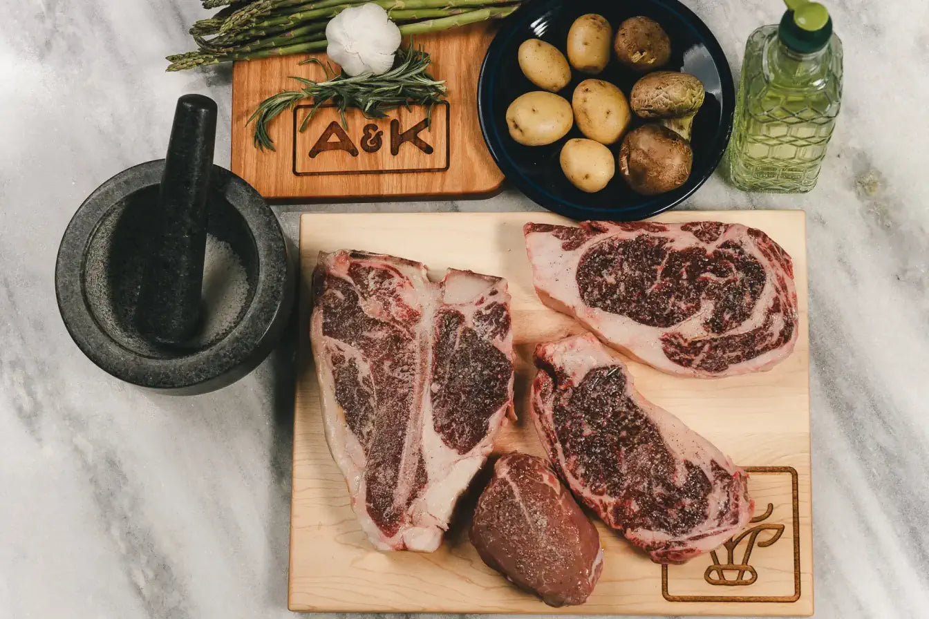 The Grazer : Beef Steak Box