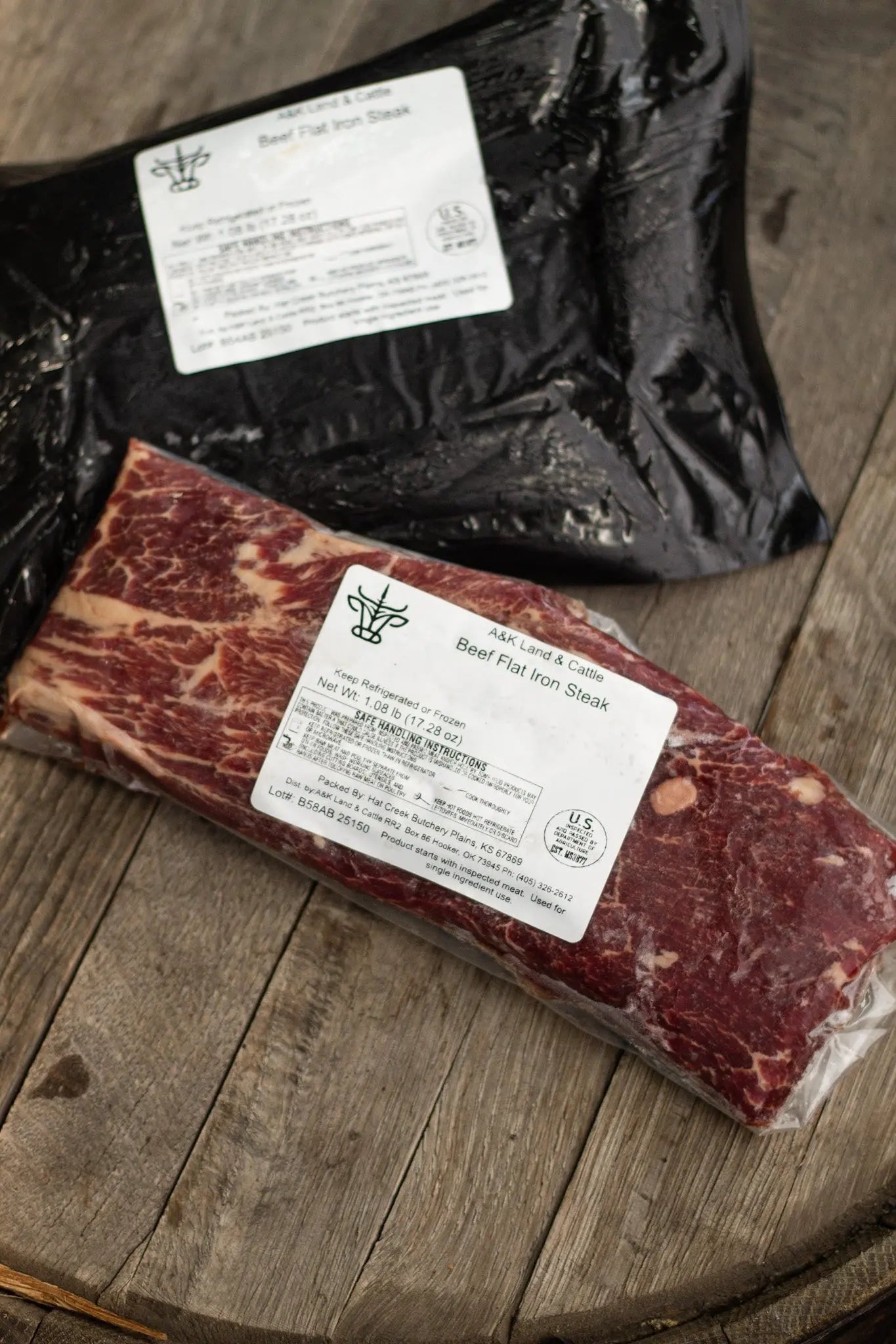 A&K Land & Cattle – Ribeye Steak, Oklahoma farm-raised dry-aged beef, shipped frozen nationwide.