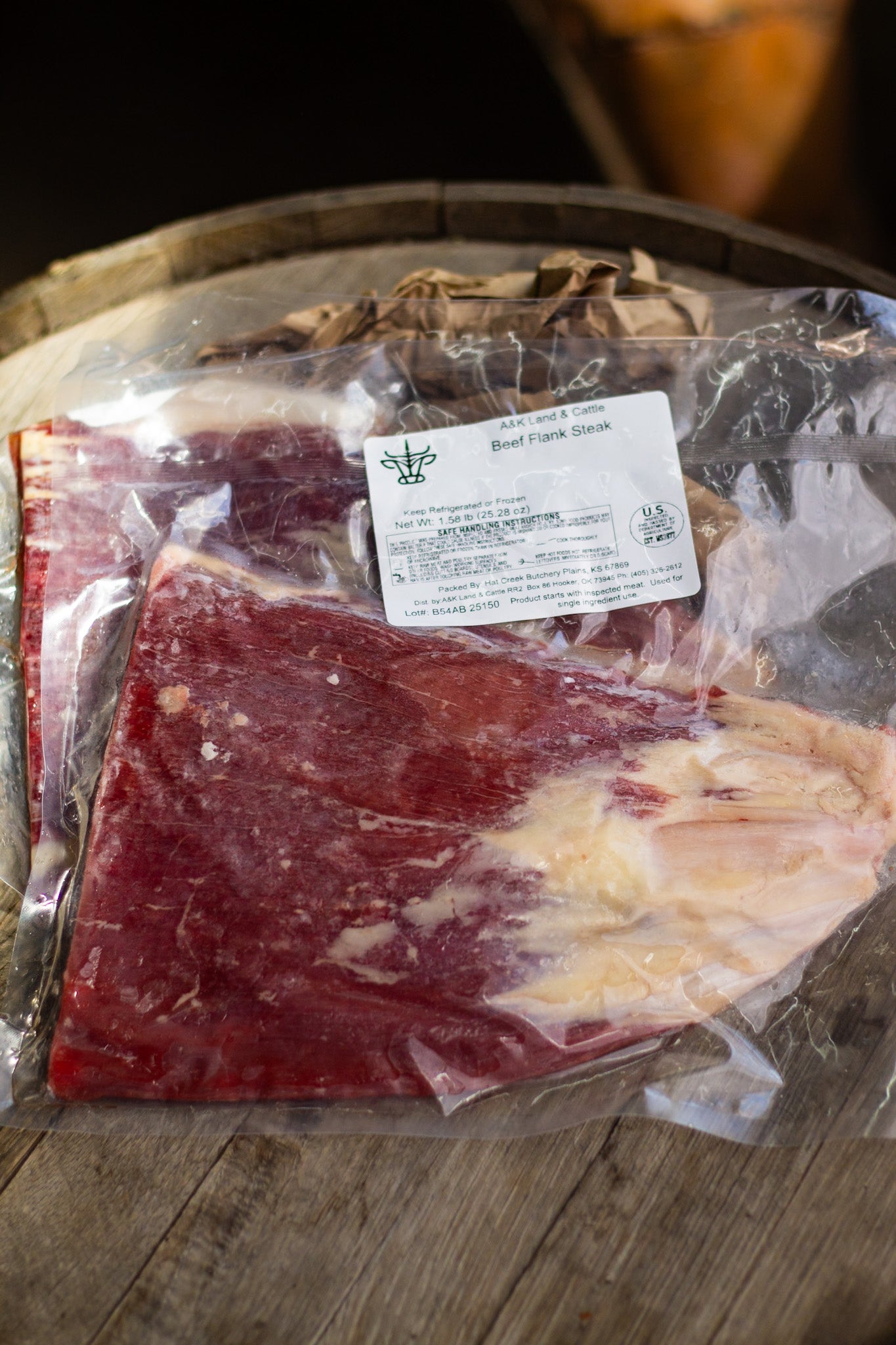A&K Land & Cattle – Ribeye Steak, Oklahoma farm-raised dry-aged beef, shipped frozen nationwide.