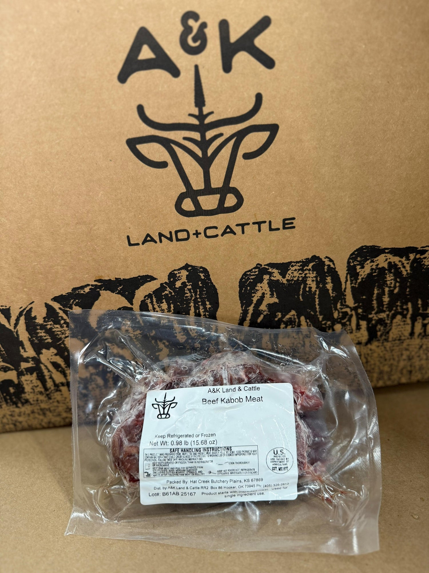 A&K Land & Cattle – Ribeye Steak, Oklahoma farm-raised dry-aged beef, shipped frozen nationwide.