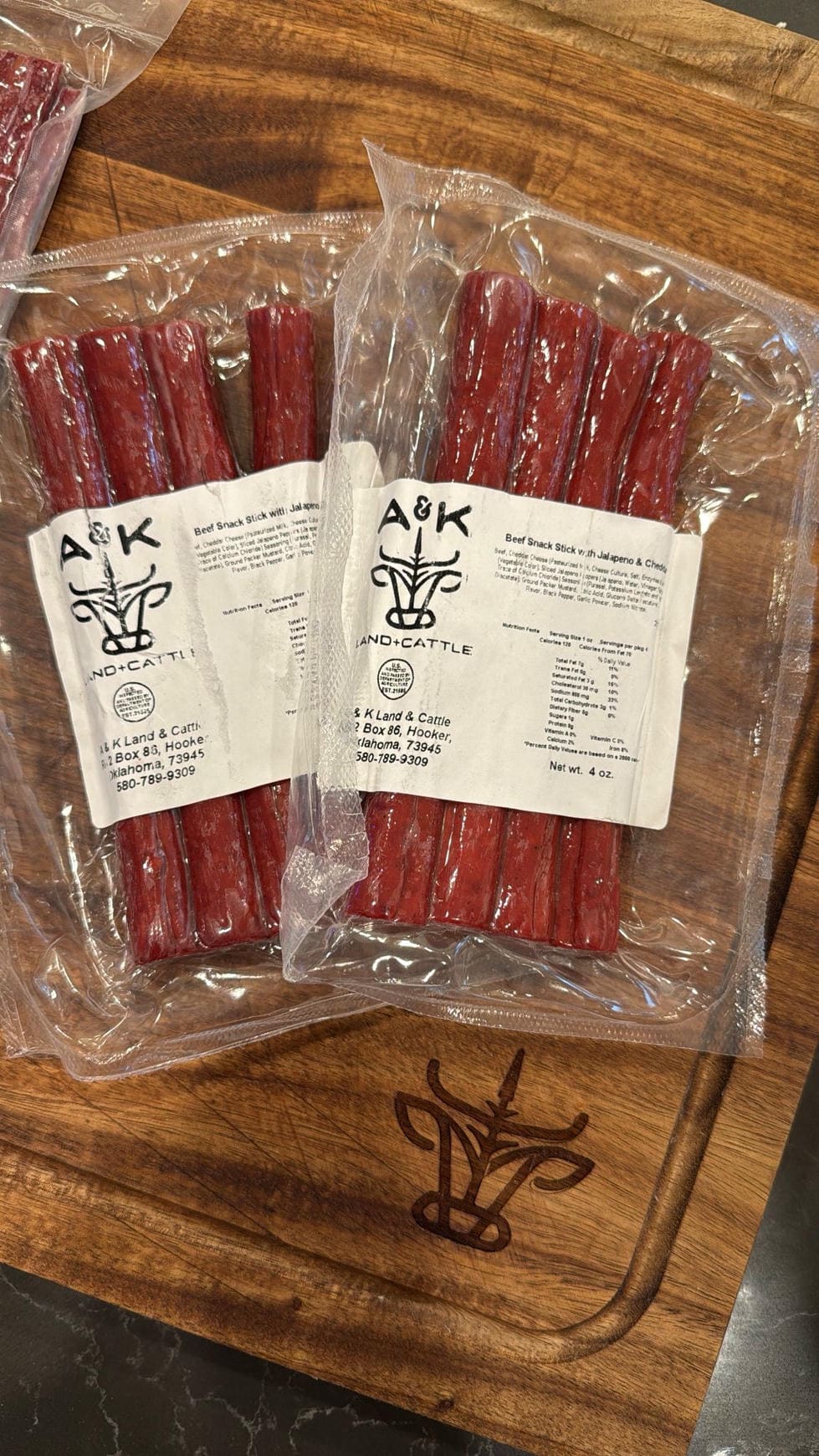 A&K Land & Cattle Snack Sticks