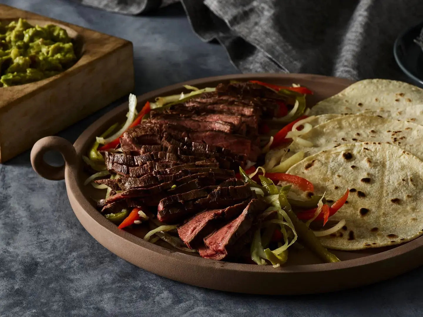 Panhandle Sous Vide Flank Steak Fajitas - A&K Land and Cattle