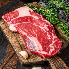 Chuck Steak (1" Thick) | Premium Oklahoma Dry-Aged Sim-Angus Beef A&K Land and Cattle