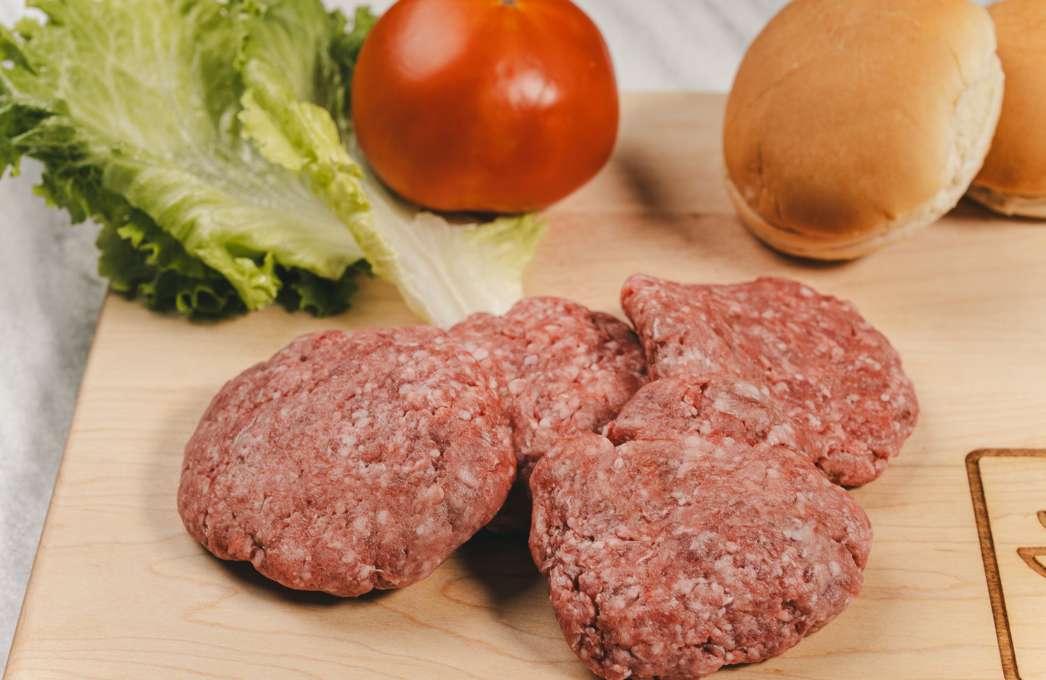 Brisket Patties – 4 × ½-lb patties (2 lbs total)