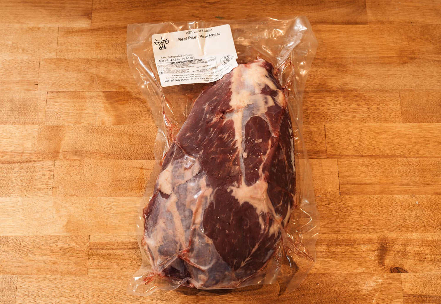 Pike’s Peak Roast – 1 roast (Avg. 3.5–5 lbs)