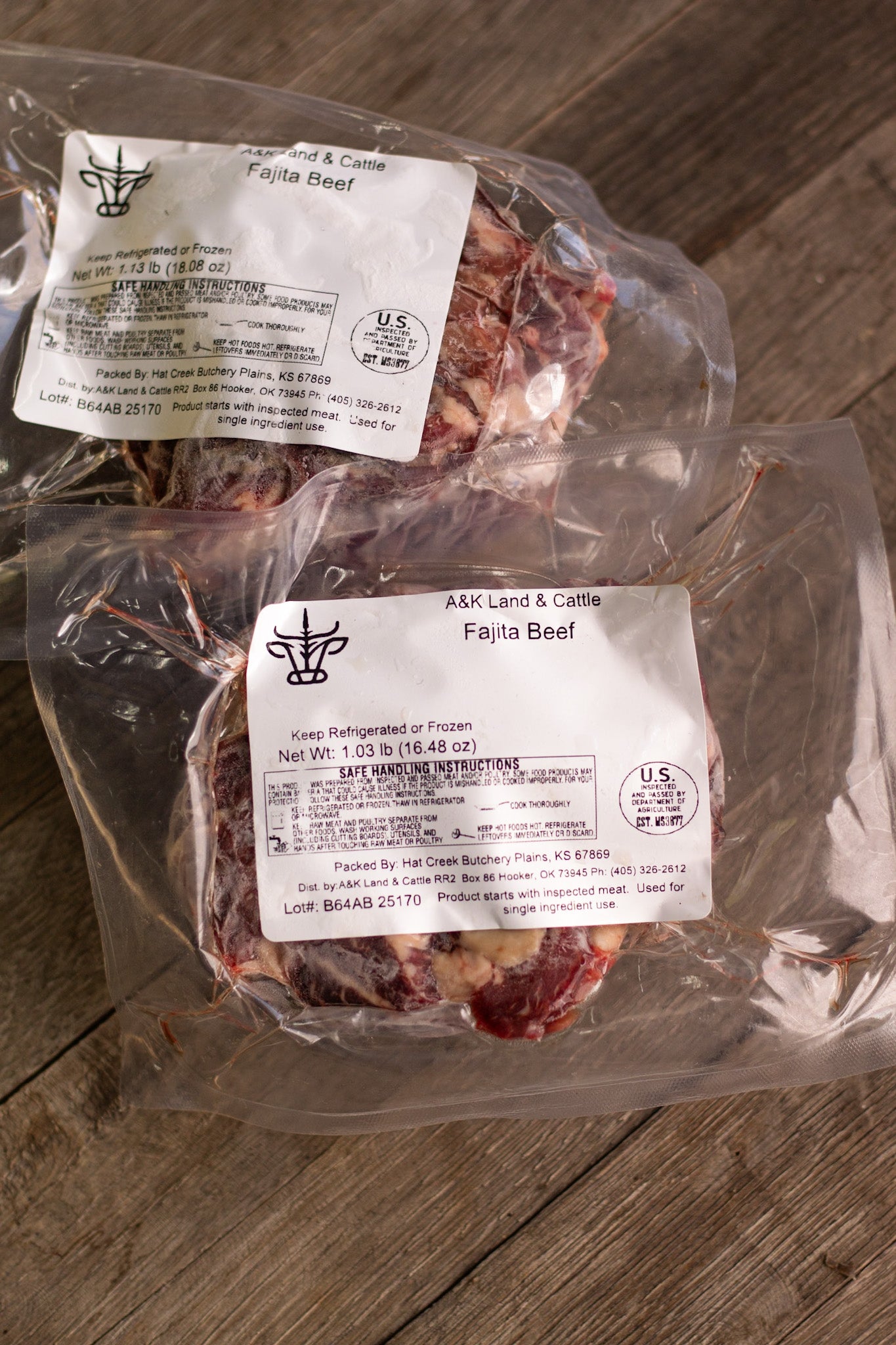 Fajita Meat – 1 lb pack