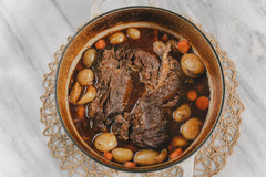 Cooked pot roast by Faith Kimbrel