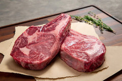Ribeye Steak (Bone-in) | Premium Oklahoma Dry-Aged Sim-Angus Beef - A&K Land and Cattle