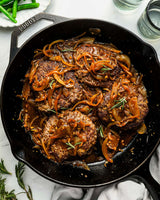 Round/Cubed Steak | Premium Oklahoma Dry-Aged Sim-Angus Beef A&K Land and Cattle